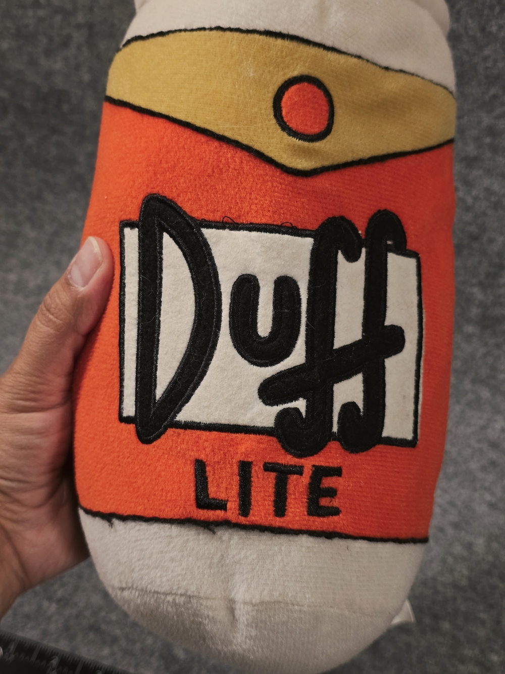 Universal Studios The Simpsons Duff Lite Plush Matt Groening 10"